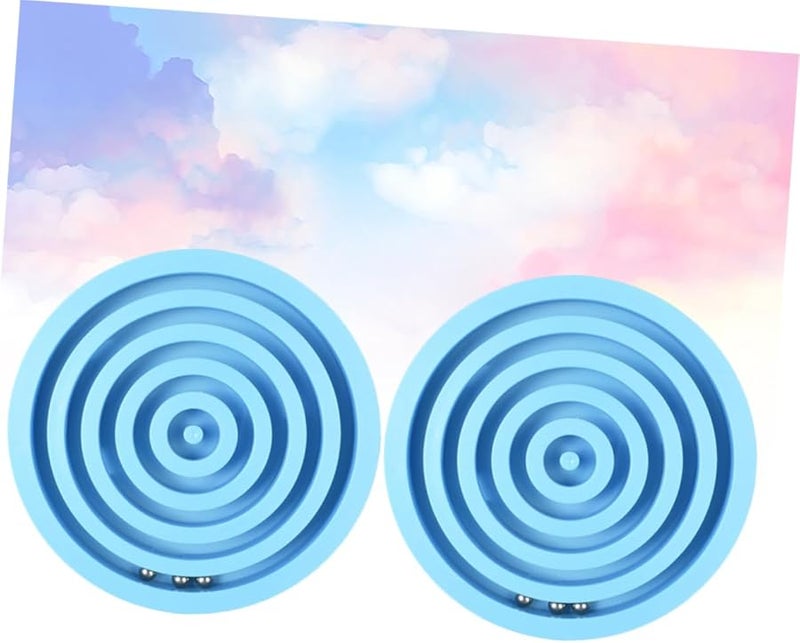 Balancing Maze Game 2PCS Set Creative Concentration Training Educational Activity For Home Play - Image 3